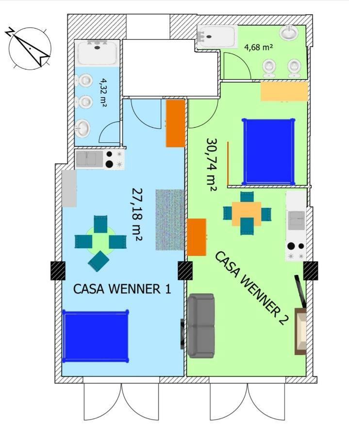 Apartament Casa Wenner 2 Neapol Zewnętrze zdjęcie